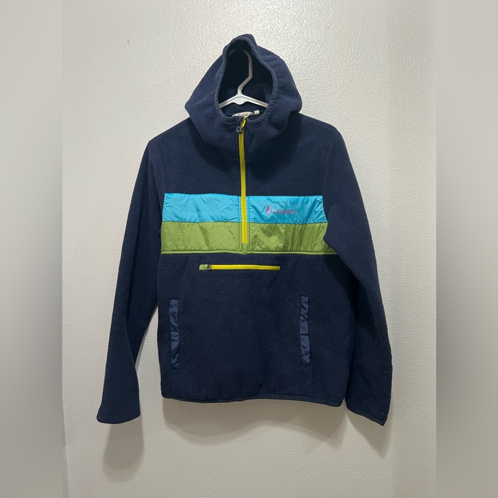 Cotopaxi Teca Fleece half-Zip hooded Jacket/pullover - women’s small hoodie